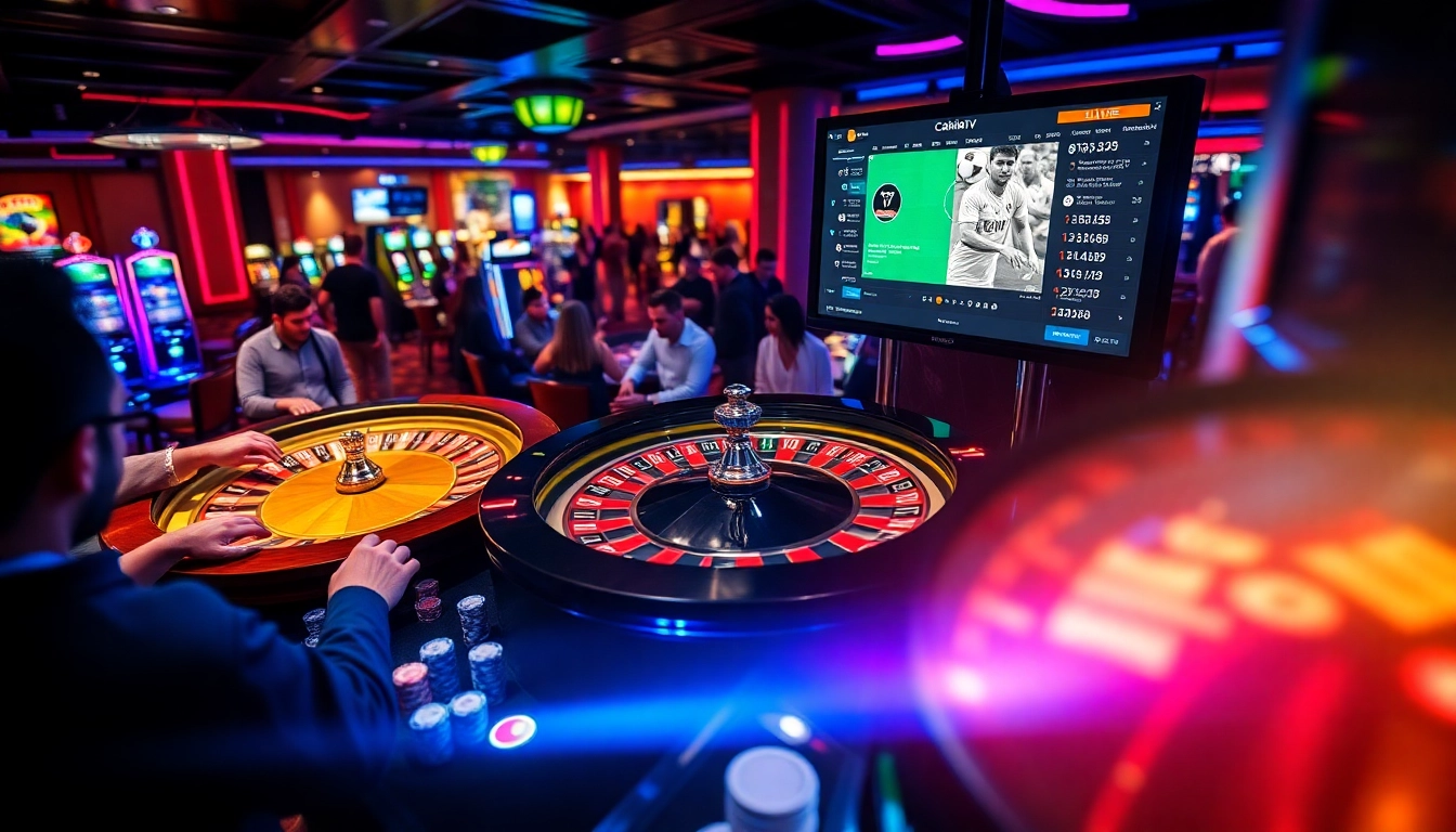 Cakhiatv enhances your sports betting experience with dynamic casino action around roulette and live football.